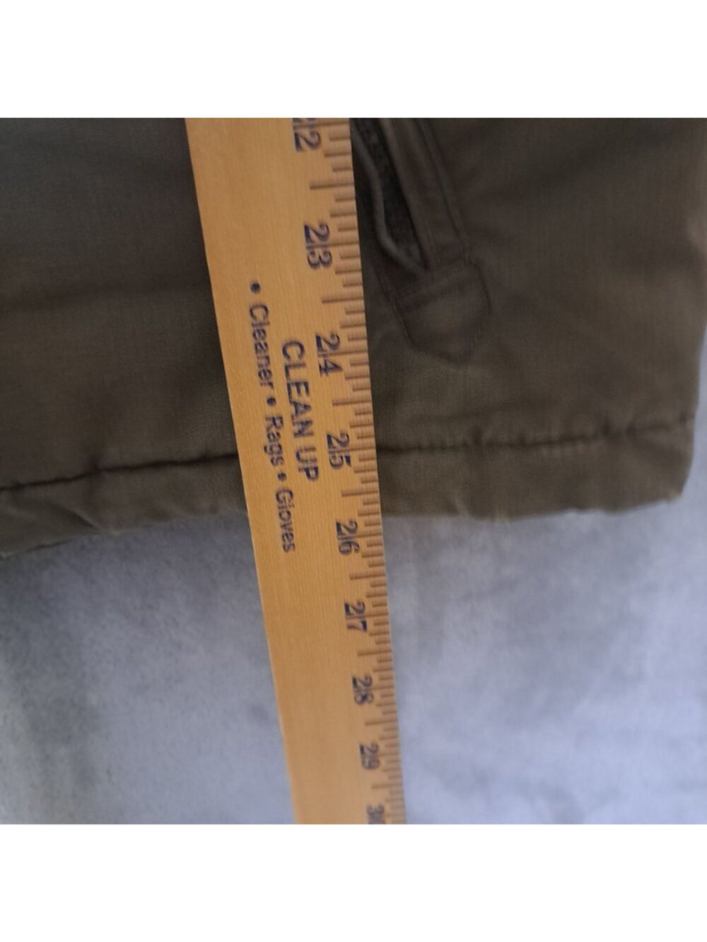 Red Camel LARGE Green Full Zip Vest Sleeveless Lined Pockets Zip Closure Style - Picture 5 of 16